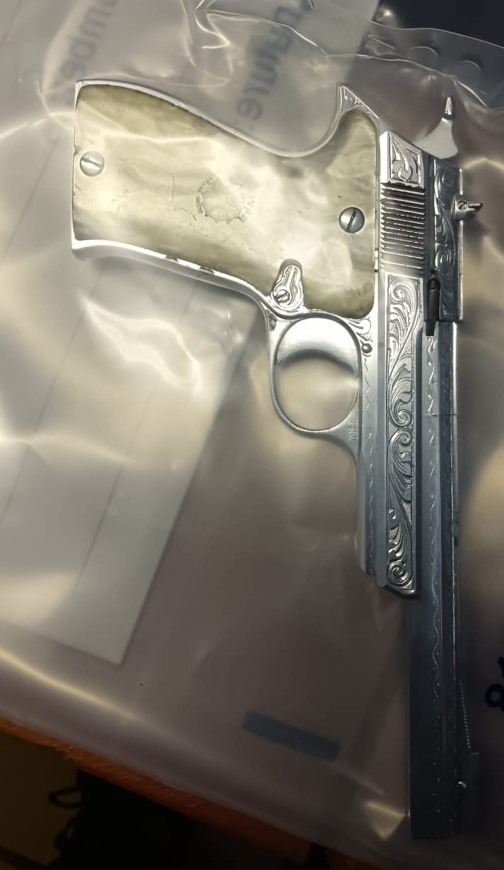 JMPD Officers arrested a suspect in Eldorado Park for possession of an unlicensed firearm and ammunition