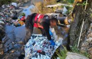 The body of a woman was discovered in a river in Magwaveni