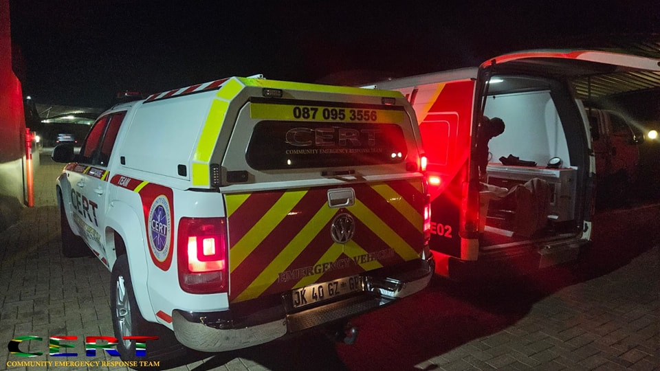 Medical emergency at a local residential complex in Eldoraigne, Centurion