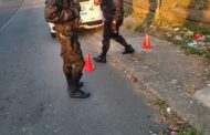 Fleeing hijackers fired shots at a pedestrian in Trenance Park