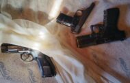 Swift police action results in the arrest of a suspect and the recovery of firearms and stolen property