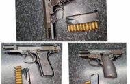 Three suspects arrested three firearms and ammunition recovered