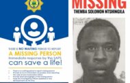 Help police locate Themba Solomon Ntshingila who went missing in Thabong