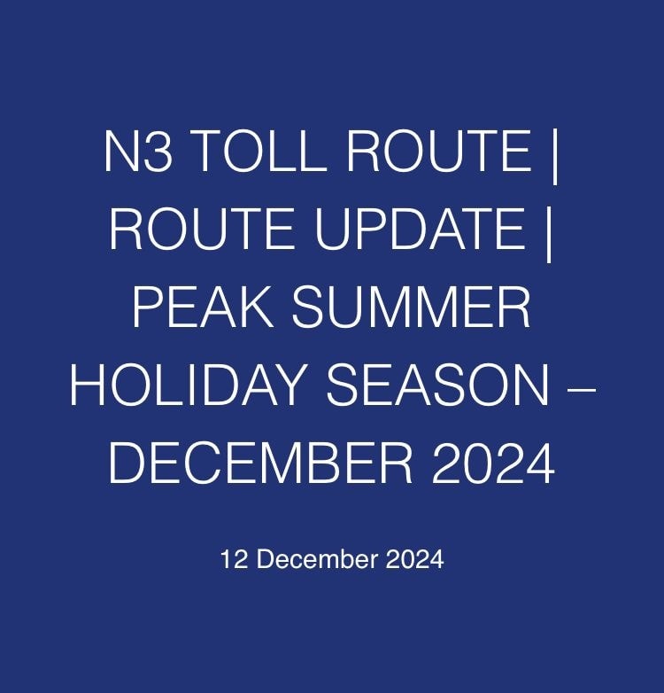 Vehicle crash types on the N3 Toll Route are stark evidence of general lawlessness on our roads