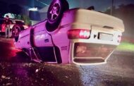 Reportedly Intoxicated Driver Overturns Vehicle: Oakford - KZN
