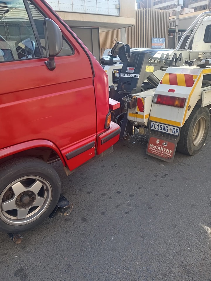 Six minibusses impounded due to multiple violations concerning parking regulations in Pretoria Central