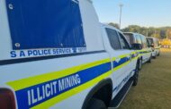 10 suspects nabbed for possession of gold-bearing material and illegal mining during Operation Vala Umgodi