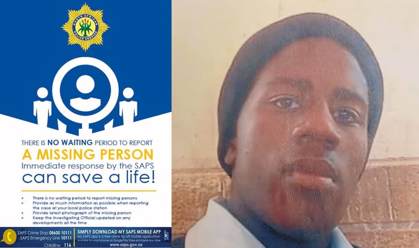 Help locate missing Shadrack Ncuthuluza from Hertzogville