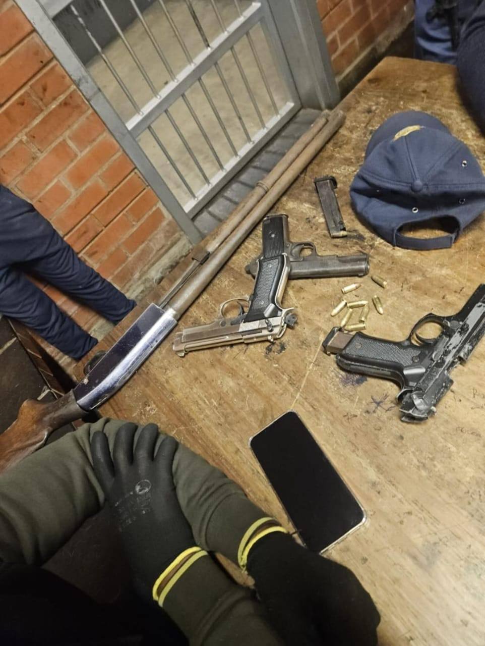 Successful arrest and firearm recovery mission in the Inanda policing precinct