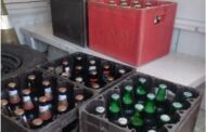 Suspects arrested for contravening the liquor act by selling alcohol without a trading license