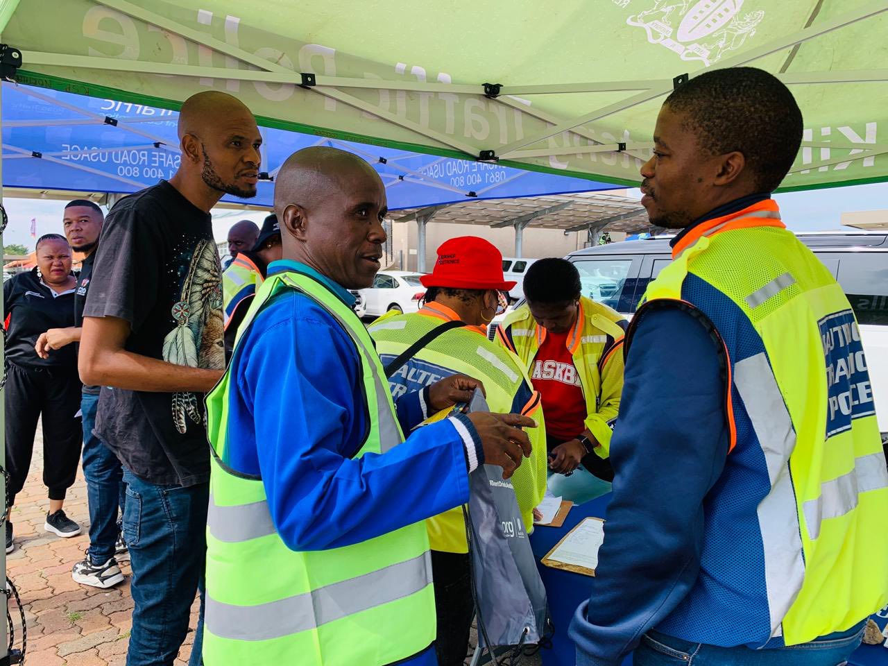 Road safety activation at the N1 South Panorama Petroport