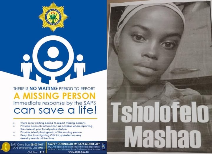 Mashashane police investigate the disappearance of a 29-year-old female