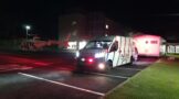 Helicopter evacuation for a stroke victim at Shelly Beach