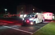 Helicopter evacuation for a stroke victim at Shelly Beach