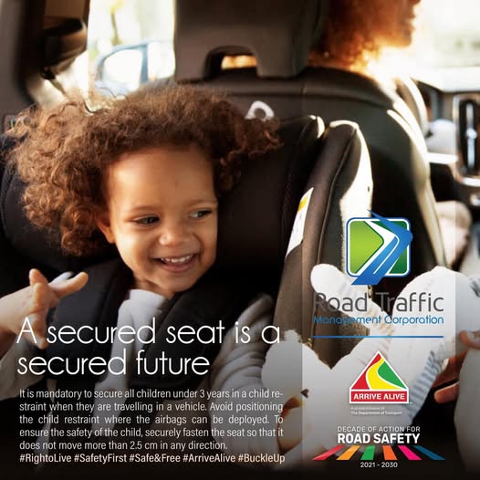 A child not strapped in is a life at risk