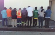 Nine suspects appeared in court for contravention of Immigration Act
