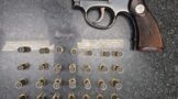 Police detain two suspects for the possession of unlicensed firearms