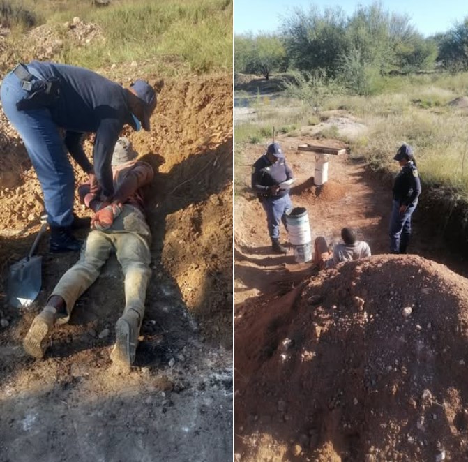 Two suspects arrested for illegal mining in the Northern Cape