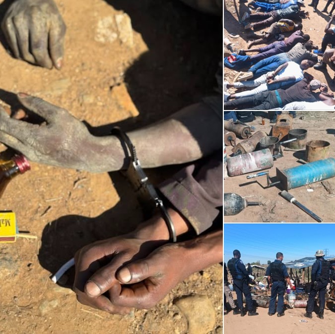 11 Suspects arrested for illegal mining and contravention of the Immigration Act in the Kingsway area