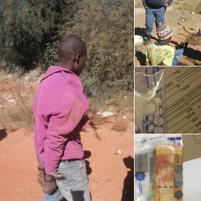 Operation Vala Umgodi nets five suspects for illegal mining and drug dealing in Kimberley