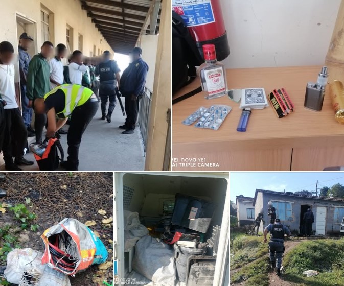 Focused crime prevention and cleanup operation across Verulam and its surrounding areas