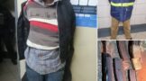 Suspects arrested in the possession of illegal firearms