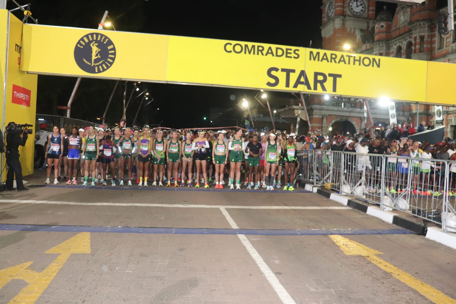 437 determined members of the South African Police Service take part in the Comrades Marathon