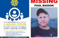 Public assistance sought in locating missing Paul Basson