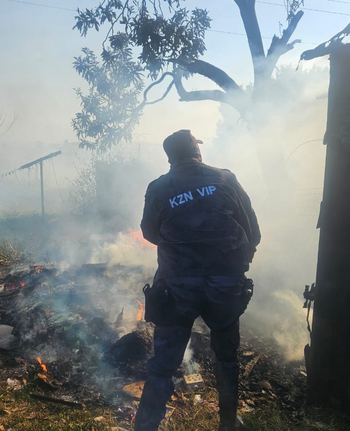 Wendy House Caught Alight In Cardinal Road, Phoenix