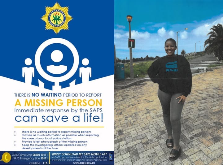 Search for missing 22-year-old Nolonwabo Mbelesi