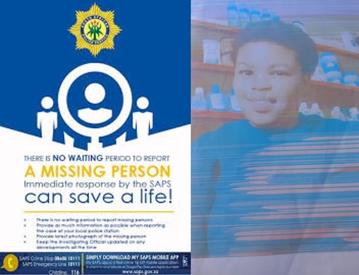 Police in Delportshoop need assistance in locating a missing female