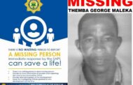 Namahadipolice seeks assistance in locating missing man