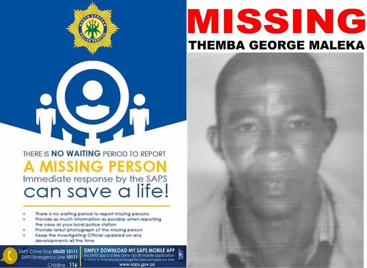 Namahadipolice seeks assistance in locating missing man