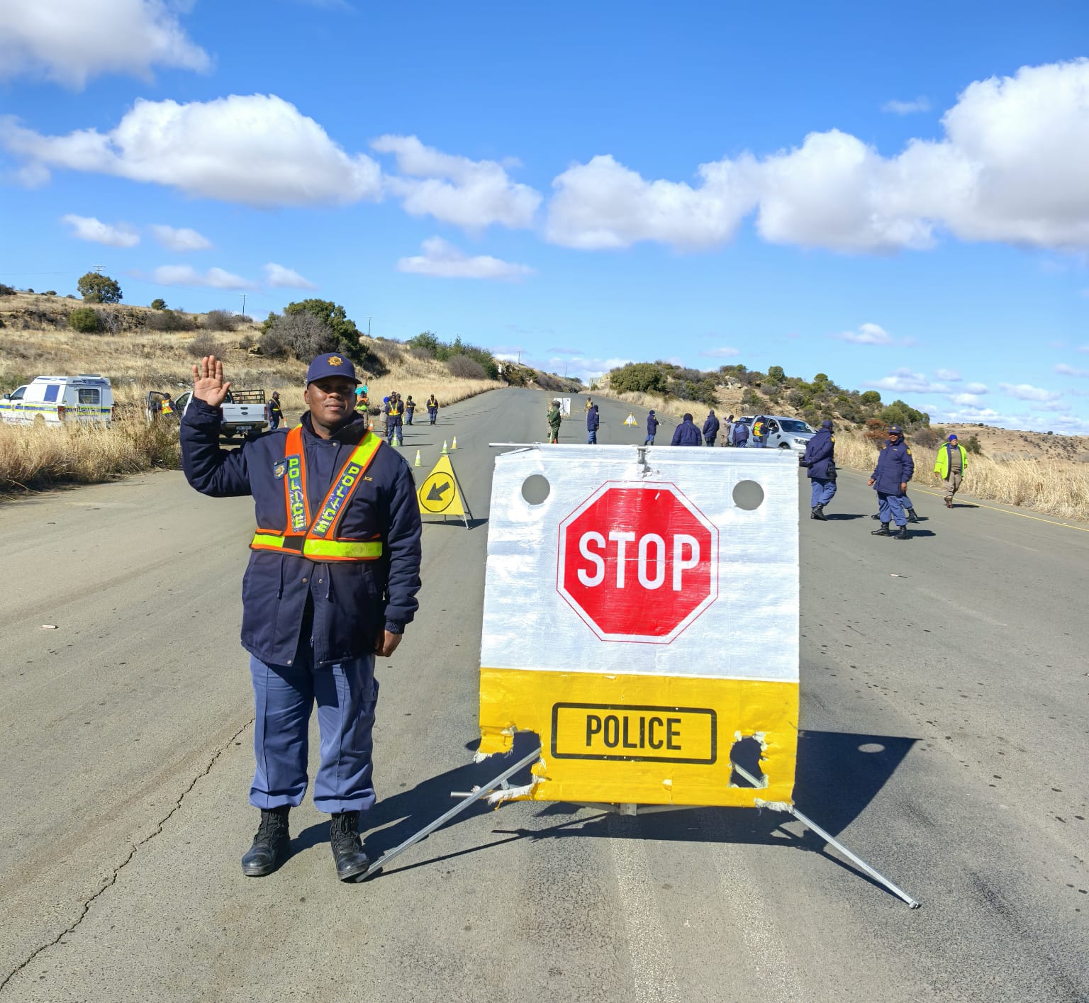Mangaung Metro Integrated Forces march on Operation Shanela 2