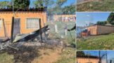 Wood & Iron Structure Destroyed In Fire: Canelands - KZN