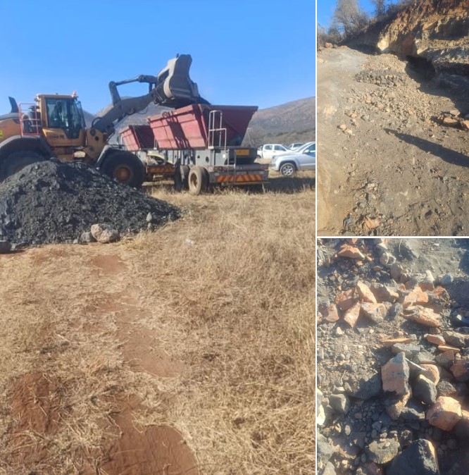 Police intervene in illegal mining activities at Mavalani Village and Spitskop
