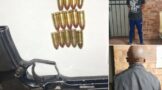 Suspect found in possession of an unlicensed firearm and ammunition