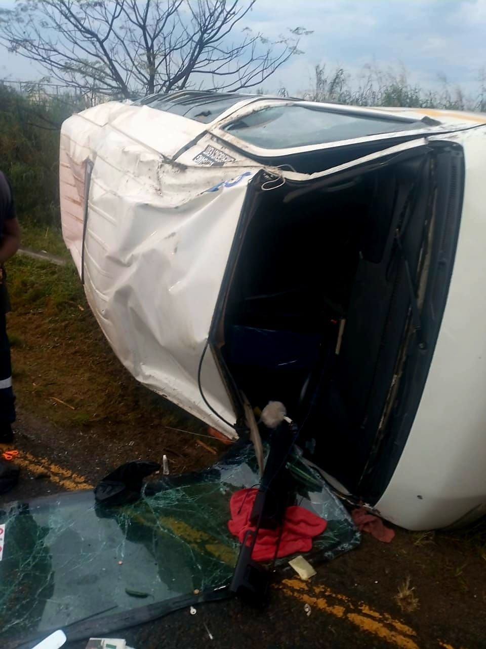 Rollover crash on R102 - Isipingo Area