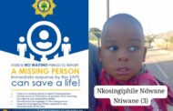 Help Police to reunite missing three-year-old deaf-mute boy, Ndwane Ntiwane, with his parents