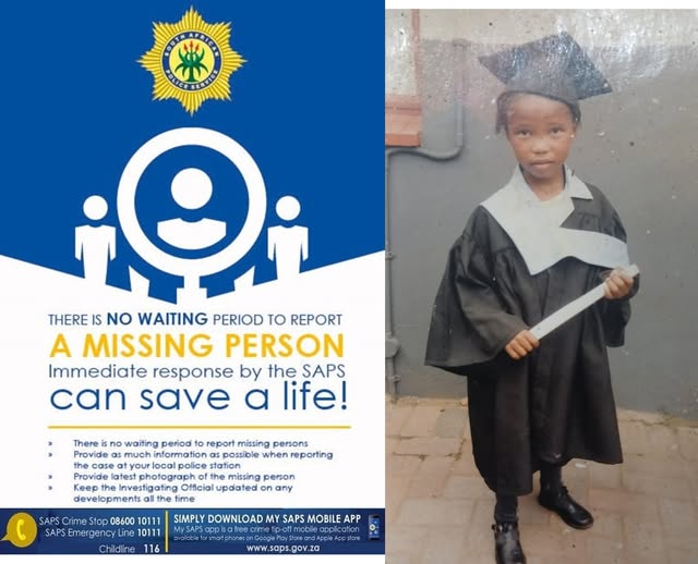 Missing person: police seek public assistance in locating a 13-year-old Keneilwe Bevu