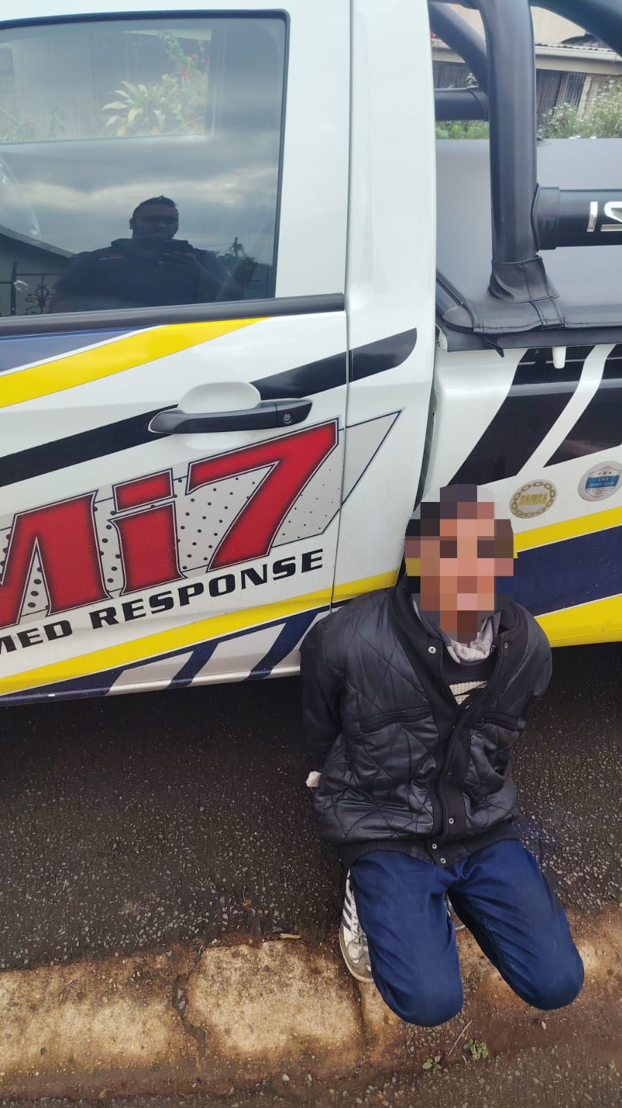 Mi7 Reaction Officers Apprehend Burglar in Northdale