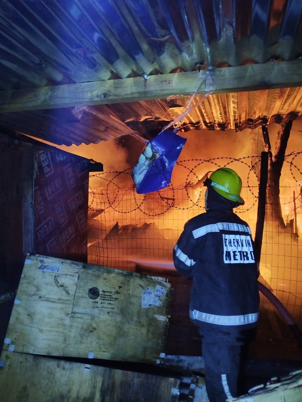 Multiple Homes Gutted In Fire: Canelands - KZN