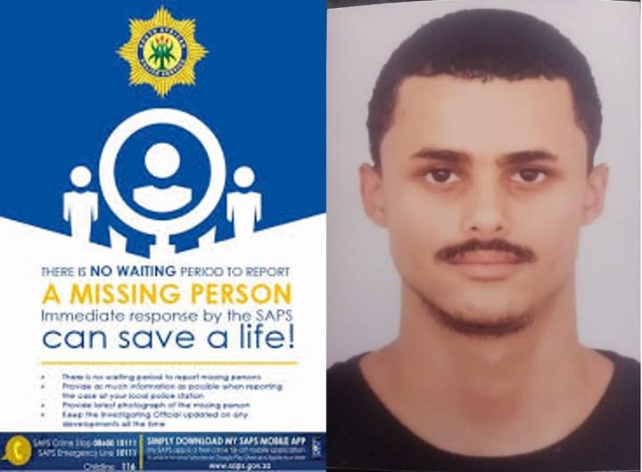 Missing 25-year-old male, Gqeberha
