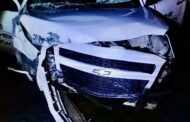 Bakkie Crashes Into Concrete Barriers: N2 Umhlanga - KZN