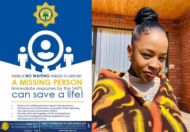 Assist police in locating missing Amogelang Molwagae