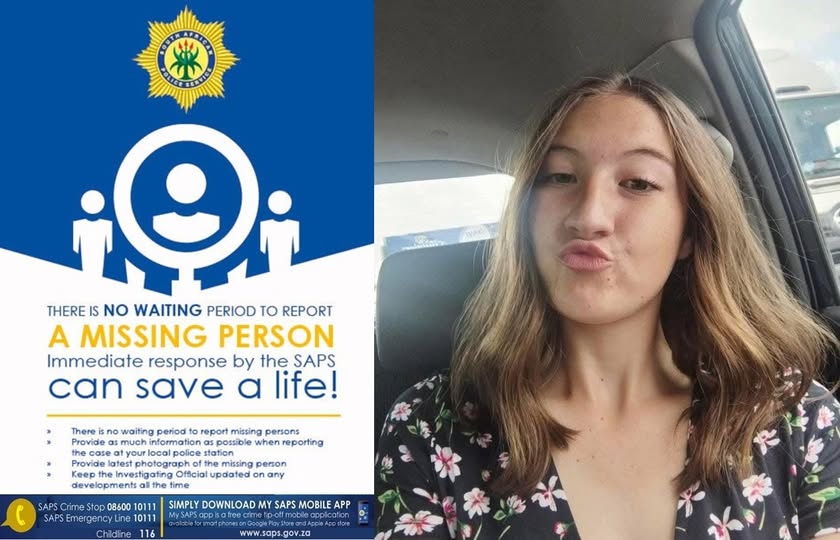 Teenager reported missing in Brakpan