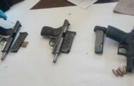 Two suspects nabbed with three unlicensed firearms in Coffee Bay