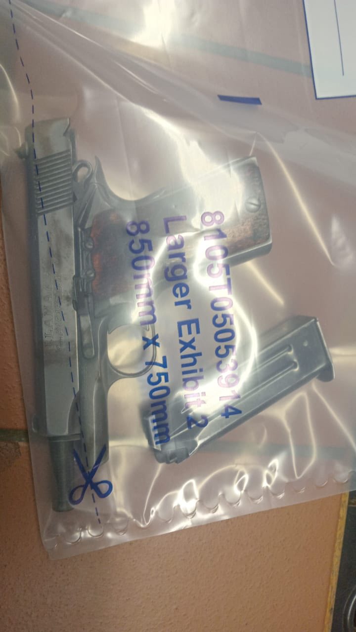 Suspects arrested in the possession of unlicensed firearms and ammunition