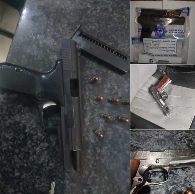 Individual operations lead to several arrests and unlicensed firearms and ammunition recovered