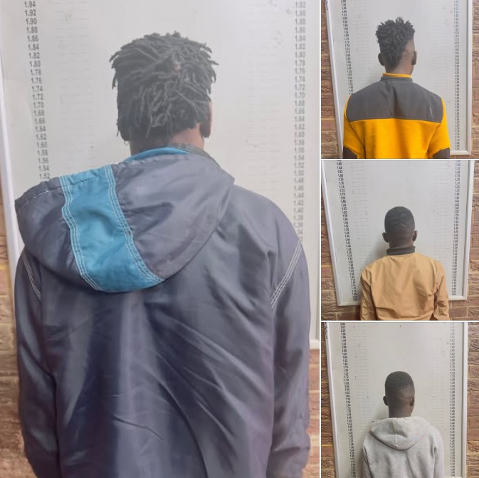 Five suspects apprehended during operation Vala Umgodi